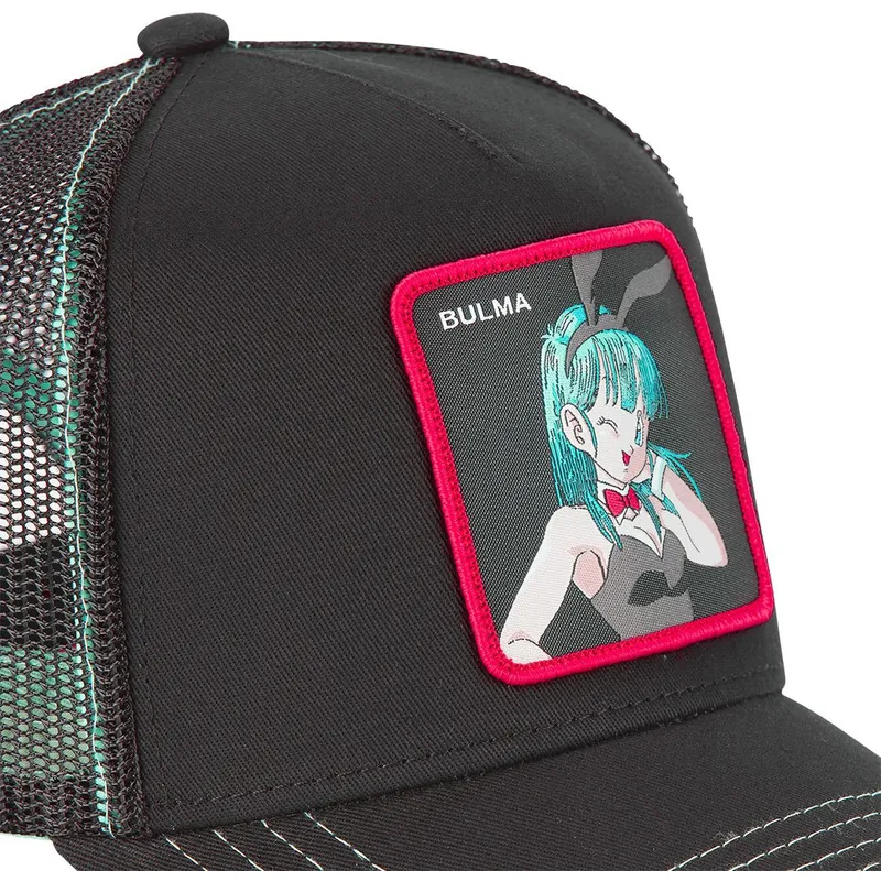 lippikset-kaareva-rekka-musta-snapback-db3-bul1-bulma-dragon-ball-capslab