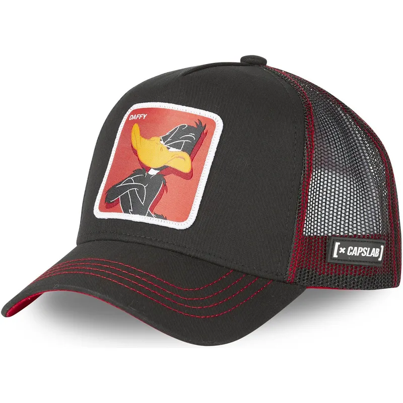 lippikset-kaareva-rekka-musta-snapback-da1-tupu-ankka-looney-tunes-capslab
