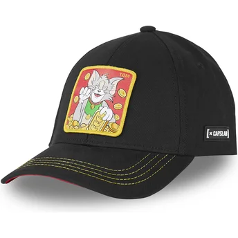 Cap kaareva black snapback Tom Looney Tunes Capslab