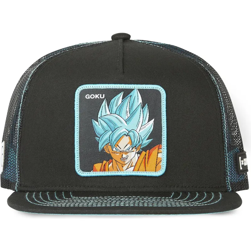 lippikset-littea-rekka-musta-snapback-son-goku-dragon-ball-capslab