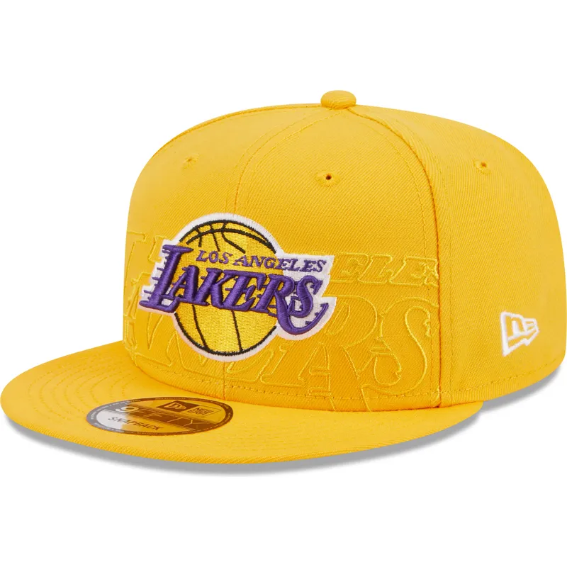 lippikset-littea-keltainen-snapback-9fifty-draft-edition-2023-los-angeles-lakers-nba-new-era