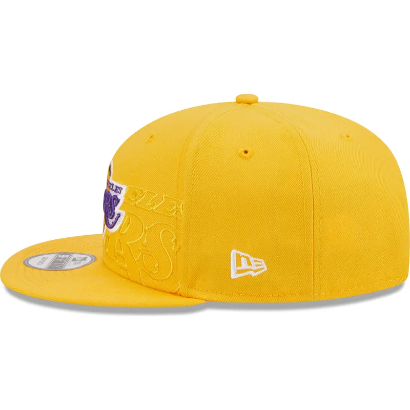 lippikset-littea-keltainen-snapback-9fifty-draft-edition-2023-los-angeles-lakers-nba-new-era