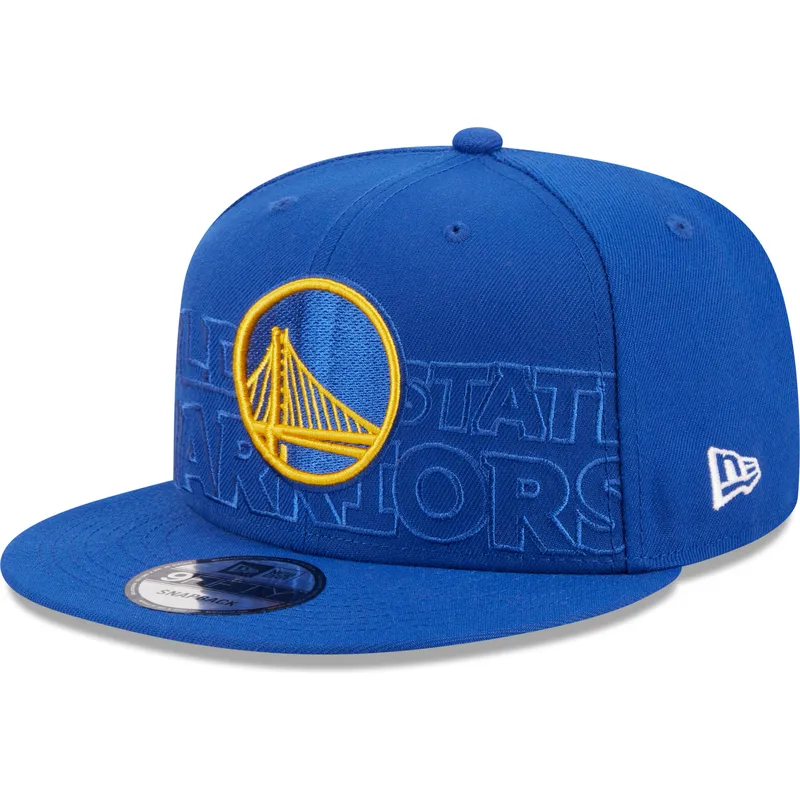 lippikset-littea-sininen-snapback-9fifty-draft-edition-2023-golden-state-warriors-nba-new-era