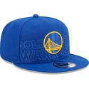 lippikset-littea-sininen-snapback-9fifty-draft-edition-2023-golden-state-warriors-nba-new-era