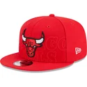 lippikset-littea-punainen-snapback-9fifty-draft-edition-2023-chicago-bulls-nba-new-era