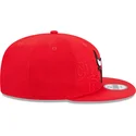lippikset-littea-punainen-snapback-9fifty-draft-edition-2023-chicago-bulls-nba-new-era