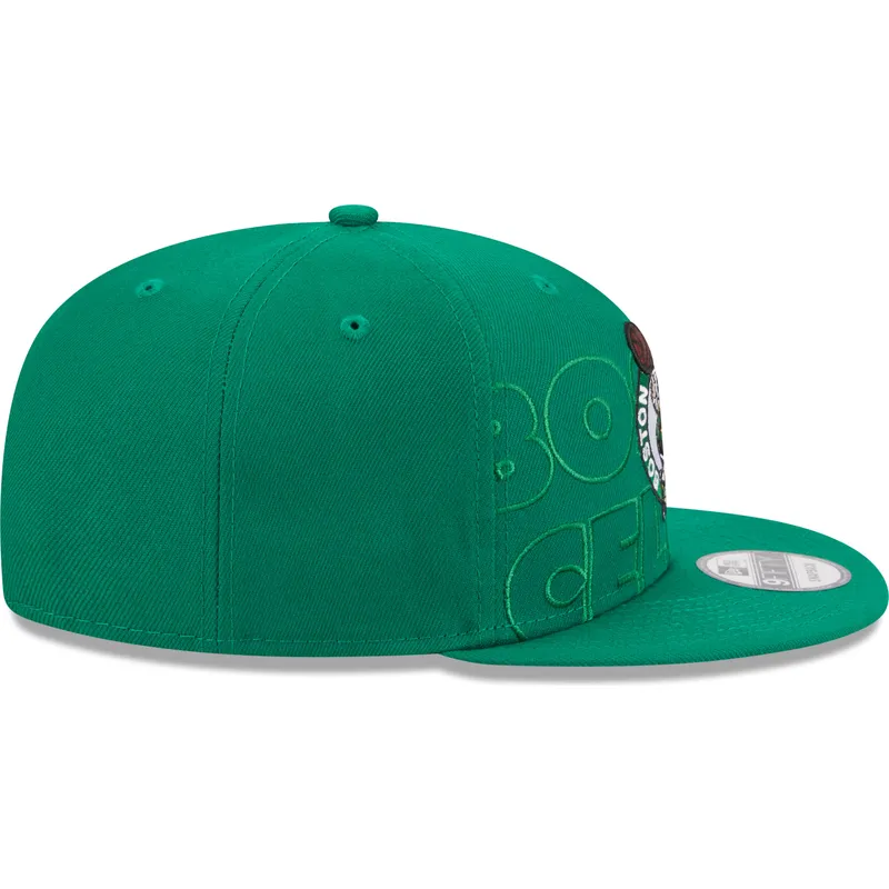 lippikset-littea-vihrea-snapback-9fifty-draft-edition-2023-boston-celtics-nba-new-era