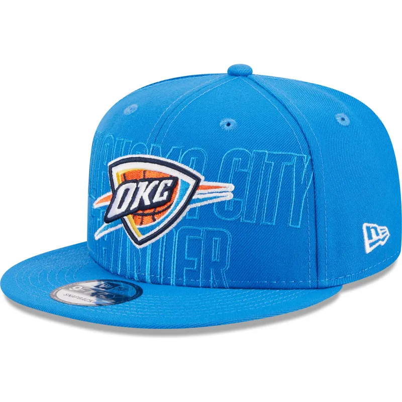 lippikset-littea-sininen-snapback-9fifty-draft-edition-2023-oklahoma-city-thunder-nba-new-era