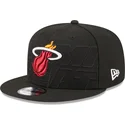 lippikset-littea-musta-snapback-9fifty-draft-edition-2023-miami-heat-nba-new-era