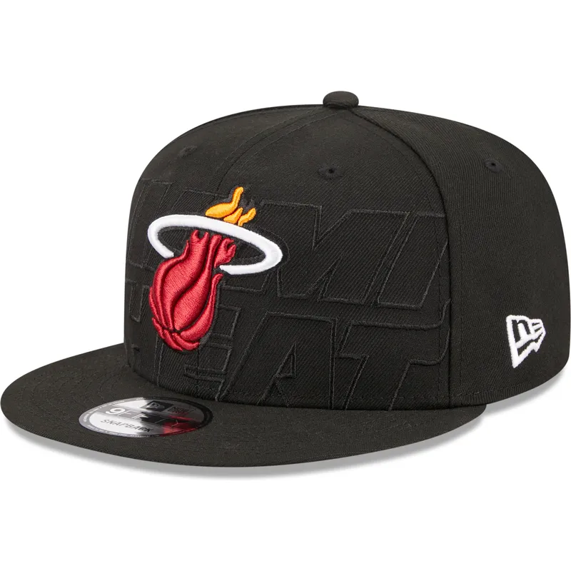 lippikset-littea-musta-snapback-9fifty-draft-edition-2023-miami-heat-nba-new-era