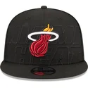 lippikset-littea-musta-snapback-9fifty-draft-edition-2023-miami-heat-nba-new-era