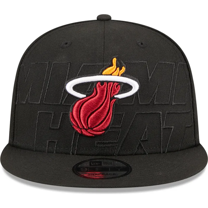 lippikset-littea-musta-snapback-9fifty-draft-edition-2023-miami-heat-nba-new-era