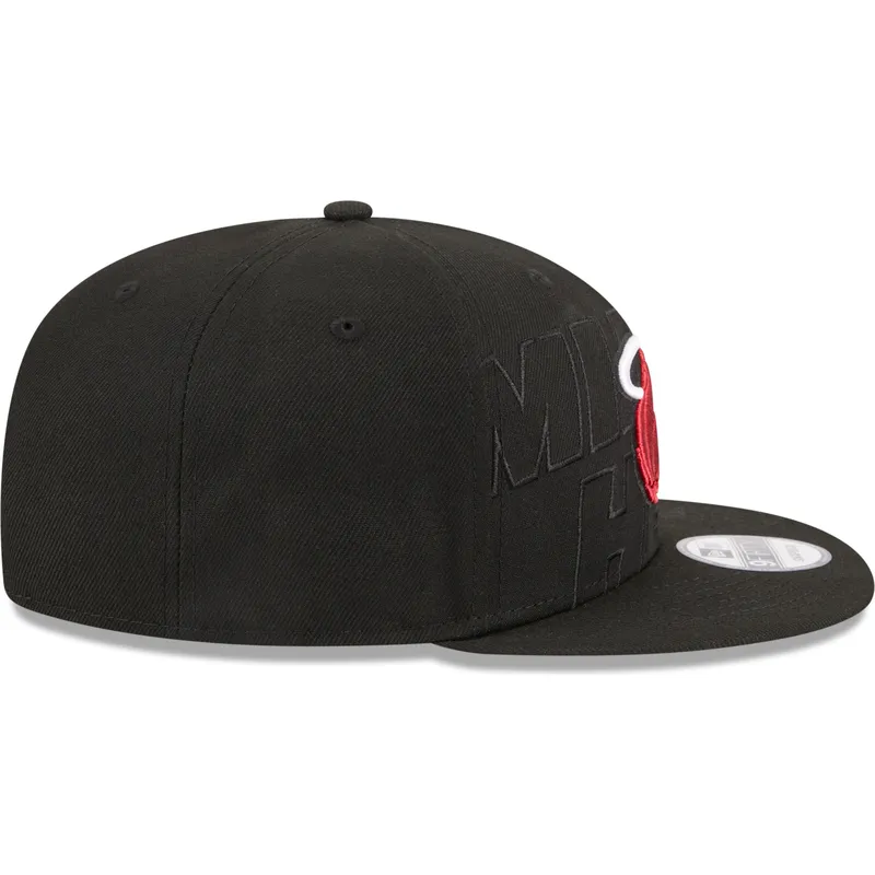 lippikset-littea-musta-snapback-9fifty-draft-edition-2023-miami-heat-nba-new-era