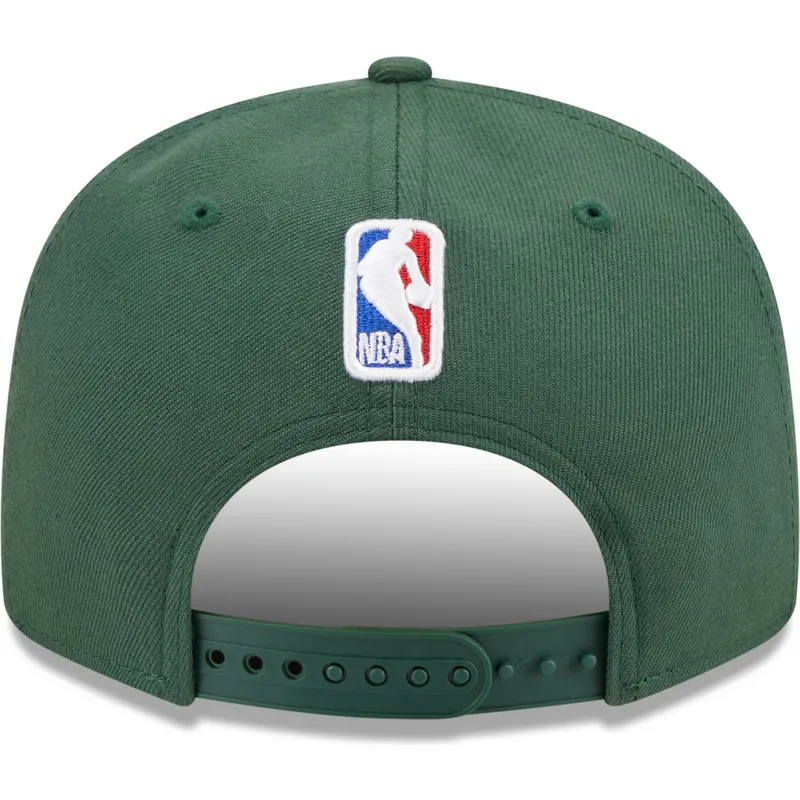 lippikset-littea-vihrea-snapback-9fifty-draft-edition-2023-milwaukee-bucks-nba-new-era
