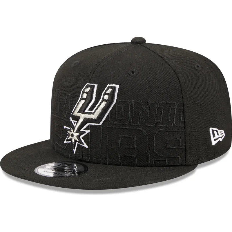 lippikset-littea-musta-snapback-9fifty-draft-edition-2023-san-antonio-spurs-nba-new-era