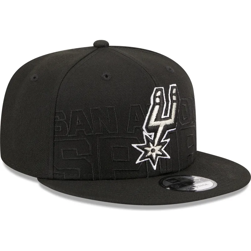 lippikset-littea-musta-snapback-9fifty-draft-edition-2023-san-antonio-spurs-nba-new-era