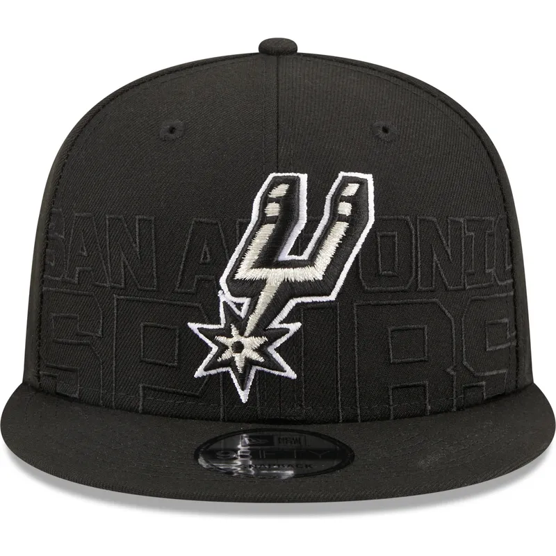 lippikset-littea-musta-snapback-9fifty-draft-edition-2023-san-antonio-spurs-nba-new-era
