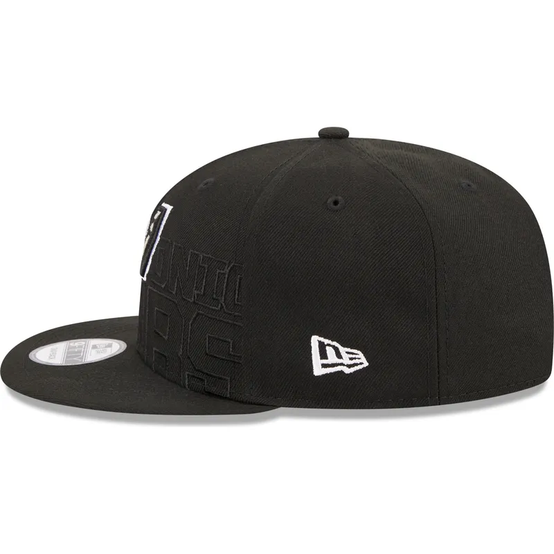 lippikset-littea-musta-snapback-9fifty-draft-edition-2023-san-antonio-spurs-nba-new-era