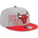 lippikset-littea-harmaa-snapback-9fifty-draft-edition-2023-chicago-bulls-nba-new-era