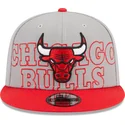 lippikset-littea-harmaa-snapback-9fifty-draft-edition-2023-chicago-bulls-nba-new-era