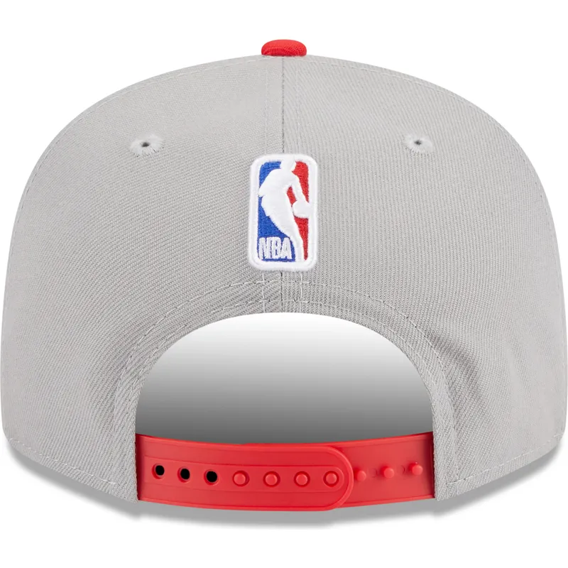 lippikset-littea-harmaa-snapback-9fifty-draft-edition-2023-chicago-bulls-nba-new-era