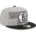 lippikset-littea-harmaa-snapback-9fifty-draft-edition-2023-brooklyn-nets-nba-new-era