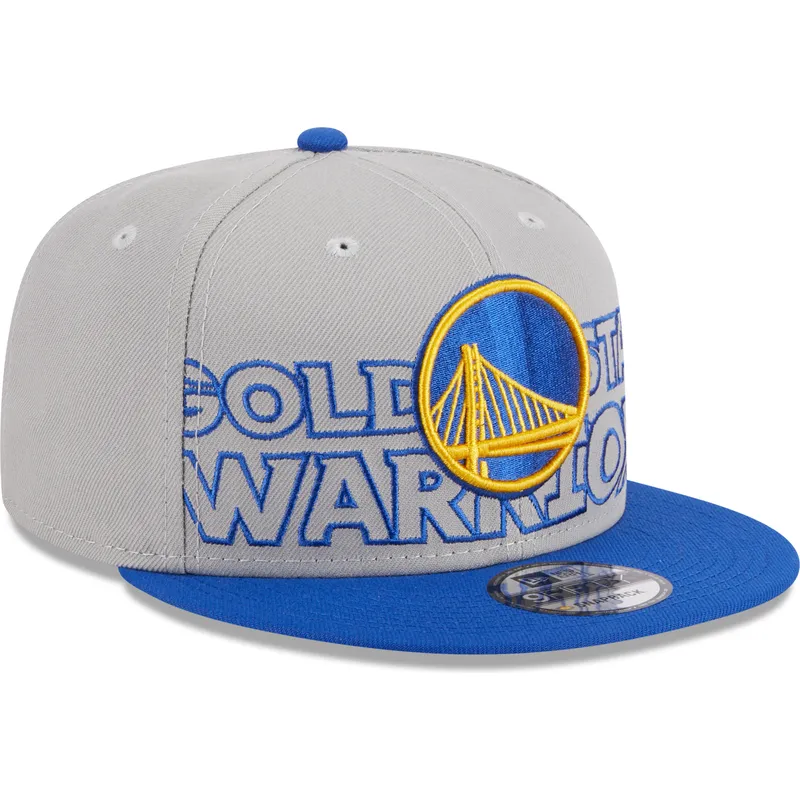 lippikset-littea-harmaa-snapback-9fifty-draft-edition-2023-golden-state-warriors-nba-new-era