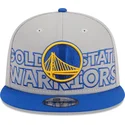 lippikset-littea-harmaa-snapback-9fifty-draft-edition-2023-golden-state-warriors-nba-new-era