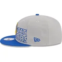 lippikset-littea-harmaa-snapback-9fifty-draft-edition-2023-golden-state-warriors-nba-new-era
