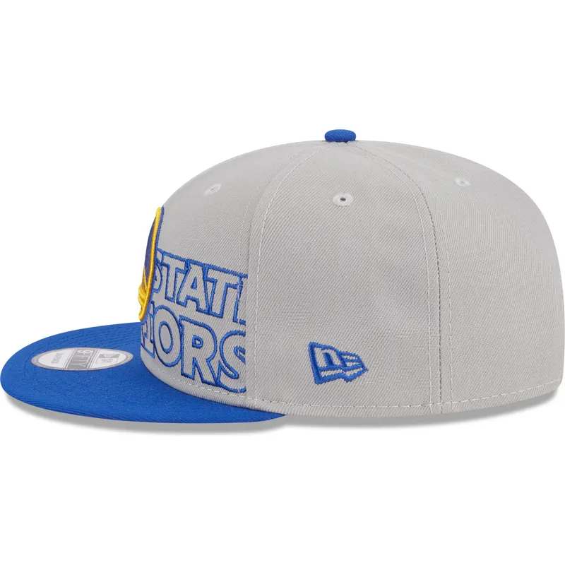 lippikset-littea-harmaa-snapback-9fifty-draft-edition-2023-golden-state-warriors-nba-new-era