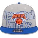 lippikset-littea-harmaa-snapback-9fifty-draft-edition-2023-new-york-knicks-nba-new-era