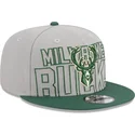 lippikset-littea-harmaa-snapback-9fifty-draft-edition-2023-milwaukee-bucks-nba-new-era