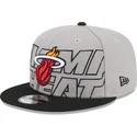 lippikset-littea-harmaa-snapback-9fifty-draft-edition-2023-miami-heat-nba-new-era