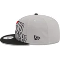 lippikset-littea-harmaa-snapback-9fifty-draft-edition-2023-portland-trail-blazers-nba-new-era