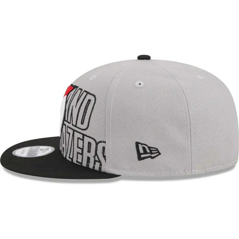 lippikset-littea-harmaa-snapback-9fifty-draft-edition-2023-portland-trail-blazers-nba-new-era