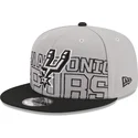 lippikset-littea-harmaa-snapback-9fifty-draft-edition-2023-san-antonio-spurs-nba-new-era