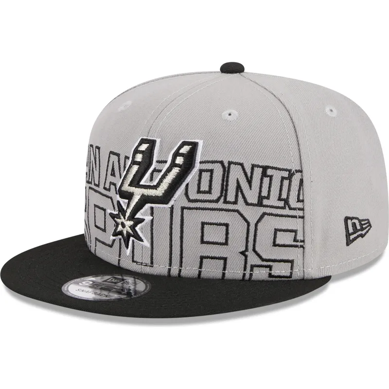 lippikset-littea-harmaa-snapback-9fifty-draft-edition-2023-san-antonio-spurs-nba-new-era