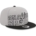 lippikset-littea-harmaa-snapback-9fifty-draft-edition-2023-san-antonio-spurs-nba-new-era