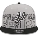 lippikset-littea-harmaa-snapback-9fifty-draft-edition-2023-san-antonio-spurs-nba-new-era