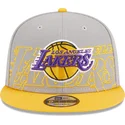 new-era-flat-brim-9fifty-draft-edition-2023-los-angeles-lakers-nba-grey-and-yellow-snapback-cap