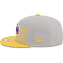 new-era-flat-brim-9fifty-draft-edition-2023-los-angeles-lakers-nba-grey-and-yellow-snapback-cap