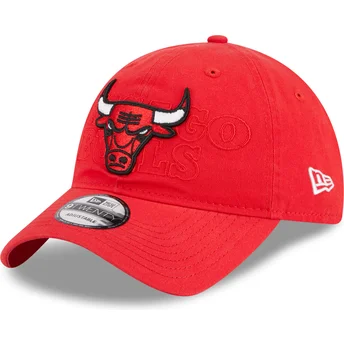 Lippikset kaareva punainen säädettävä nauha 9TWENTY Draft Edition 2023 Chicago Bulls NBA New Era
