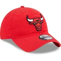 lippikset-kaareva-punainen-saadettava-nauha-9twenty-draft-edition-2023-chicago-bulls-nba-new-era