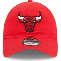 lippikset-kaareva-punainen-saadettava-nauha-9twenty-draft-edition-2023-chicago-bulls-nba-new-era