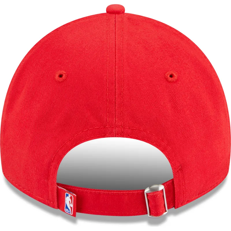 lippikset-kaareva-punainen-saadettava-nauha-9twenty-draft-edition-2023-chicago-bulls-nba-new-era
