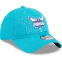 lippikset-kaareva-sininen-saadettava-nauha-9twenty-draft-edition-2023-charlotte-hornets-nba-new-era