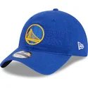 lippikset-kaareva-sininen-saadettava-nauha-9twenty-draft-edition-2023-golden-state-warriors-nba-new-era