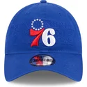 lippikset-kaareva-sininen-saadettava-nauha-9twenty-draft-edition-2023-philadelphia-76ers-nba-new-era