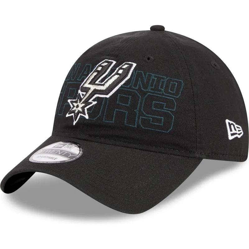 cap-kaareva-black-adjustable-strap-9twenty-draft-edition-2023-san-antonio-spurs-nba-new-era cap-kaareva-black-adjustable-strap-9twenty-draft-edition-2023-san-antonio-spurs-nba-new-era