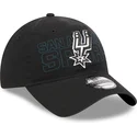 cap-kaareva-black-adjustable-strap-9twenty-draft-edition-2023-san-antonio-spurs-nba-new-era
